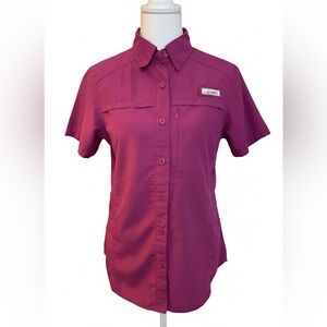 Habit‎ Outdoors Magenta Performance Shirt – Size S